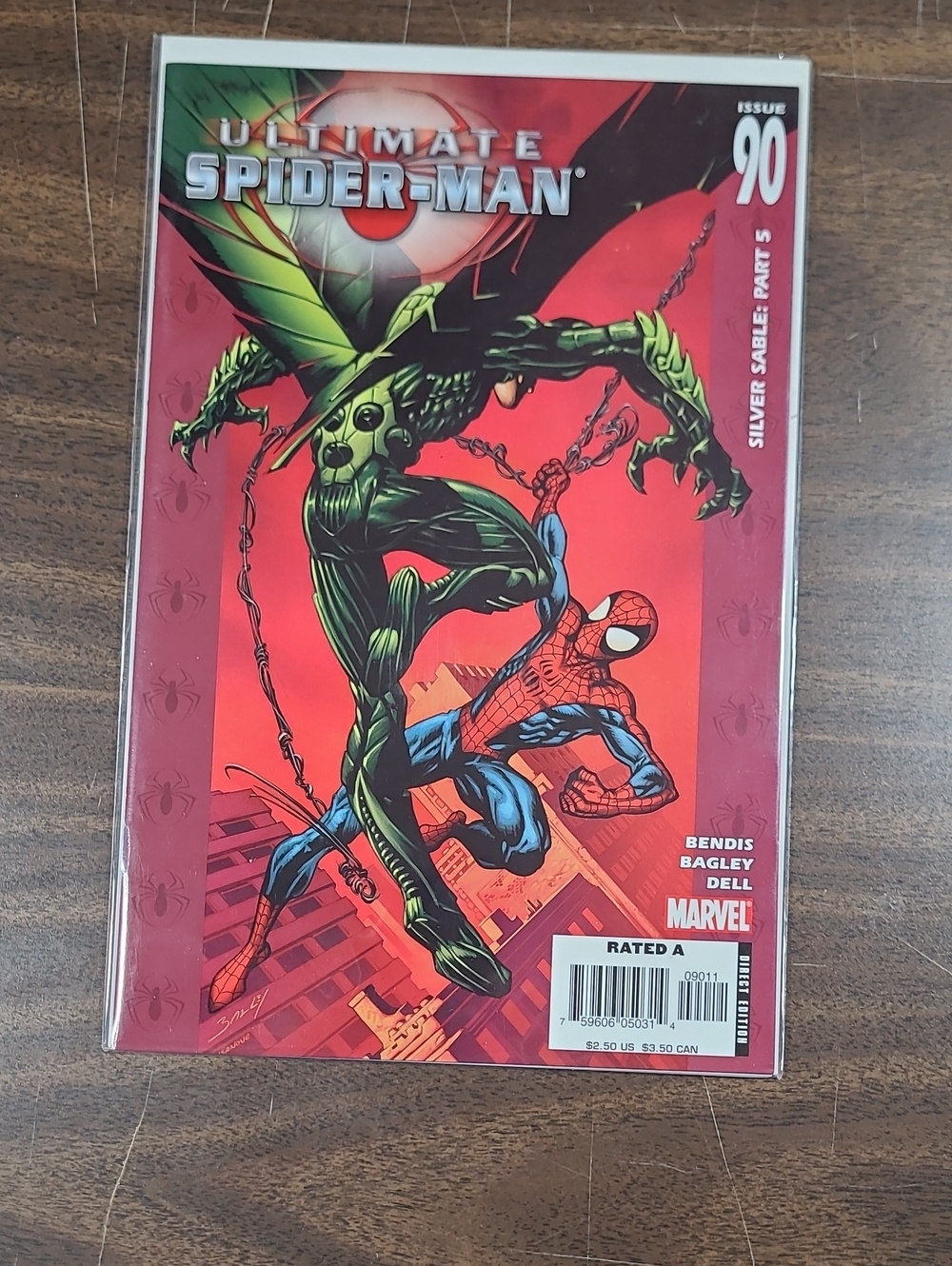 Ultimate Spider-Man Comic Book #90 Silver Sable: Part 5 Bagged